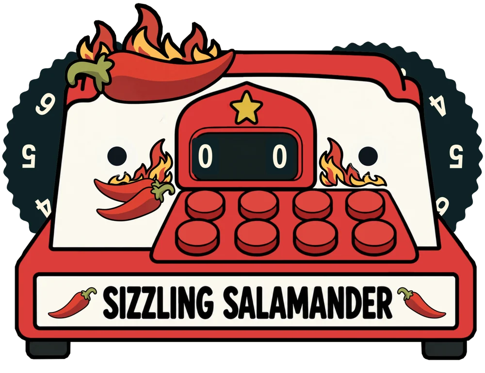 The actual Sizzling Salamander two-dial tracker